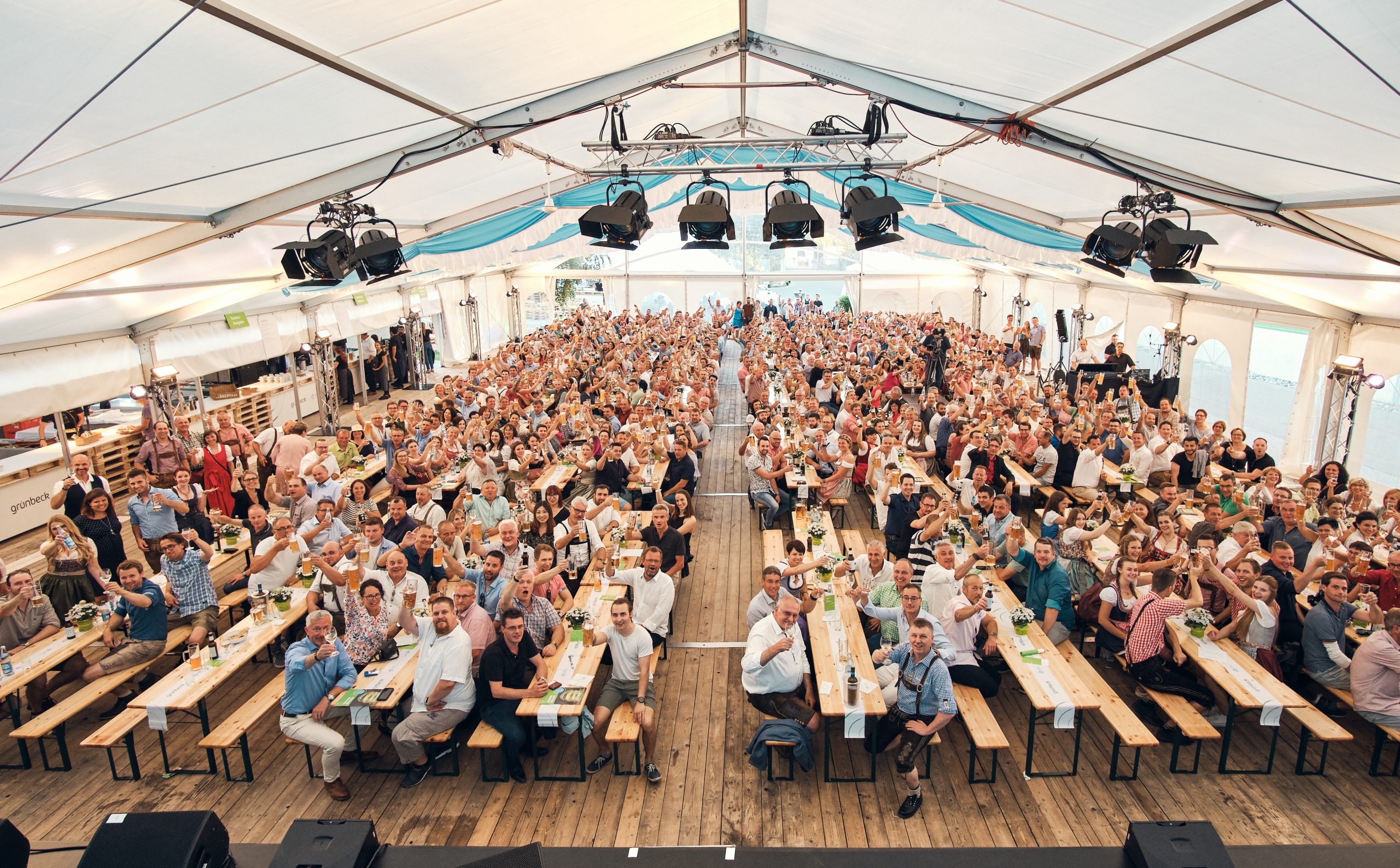 Grünbeck-Firmenfeier zum 70-jährigen Bestehen.